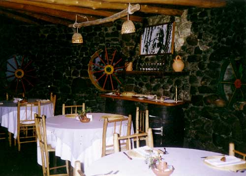 The Roundhouse dining room